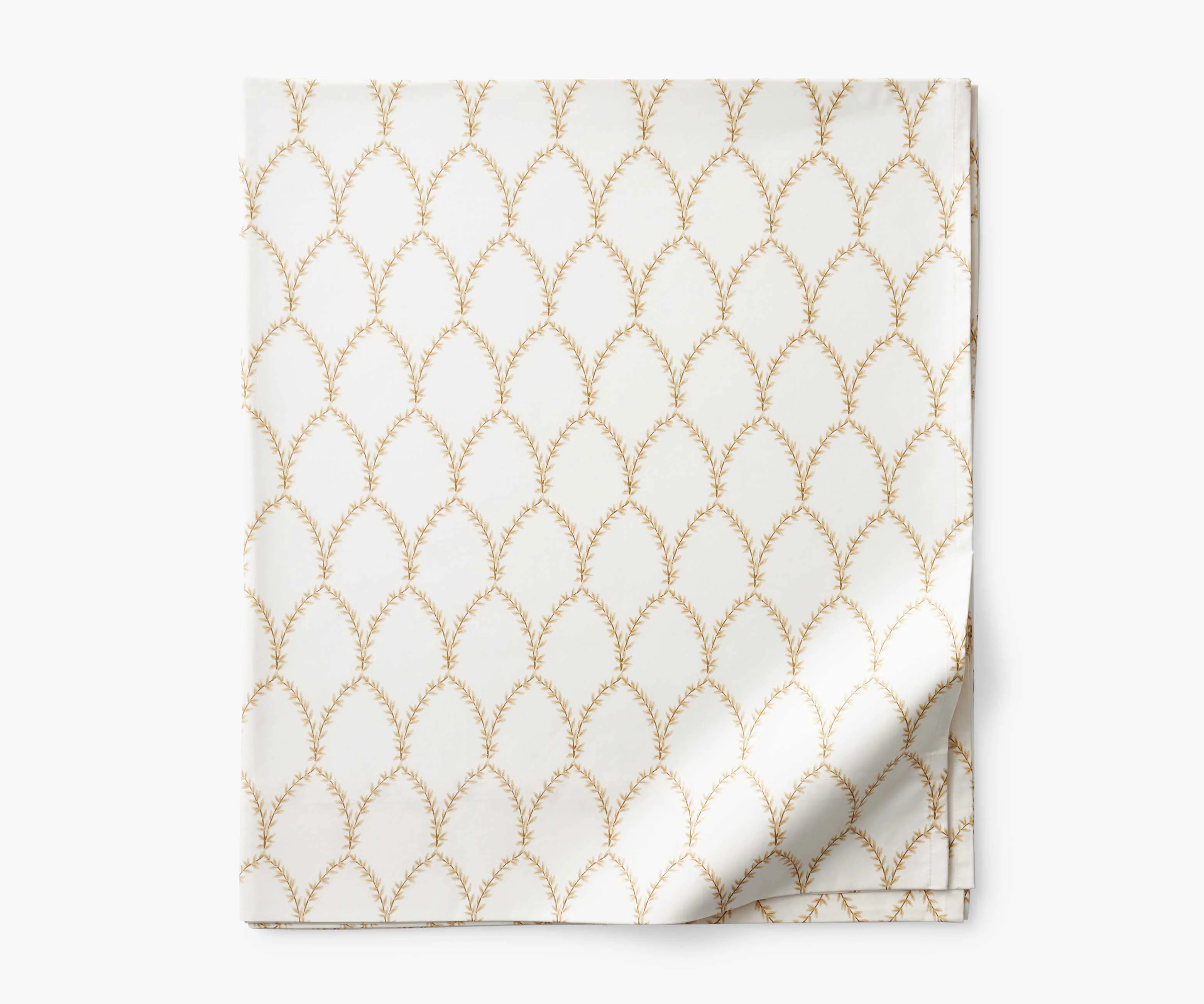 Sateen Flat Sheet - Laurel Metallic Gold - Image 13