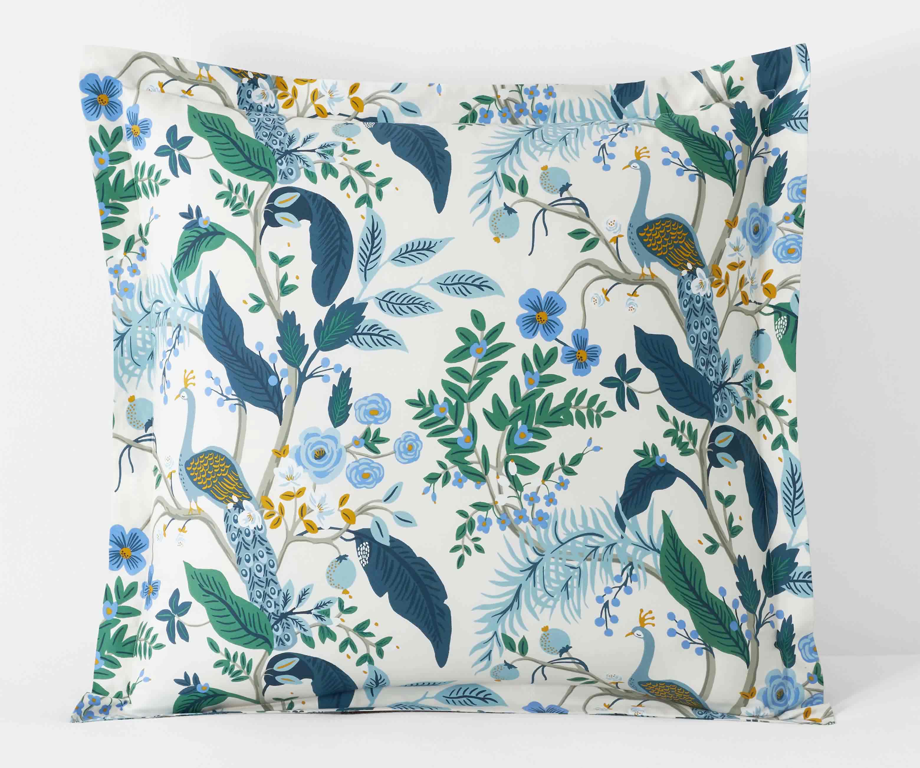Sateen Sham - Peacock Ivory - Image 4