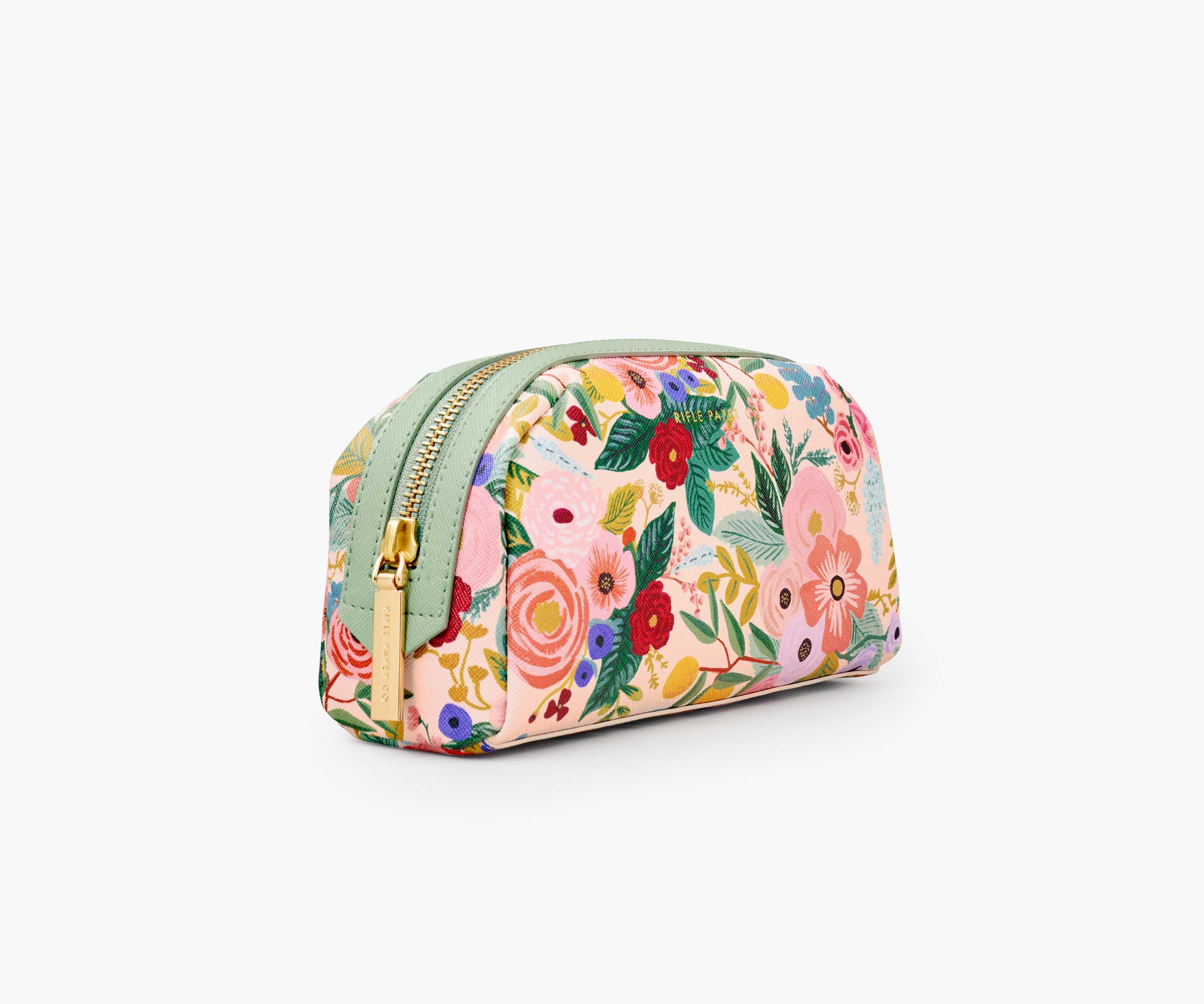 Small Cosmetic Pouch - Garden Party - Image 5