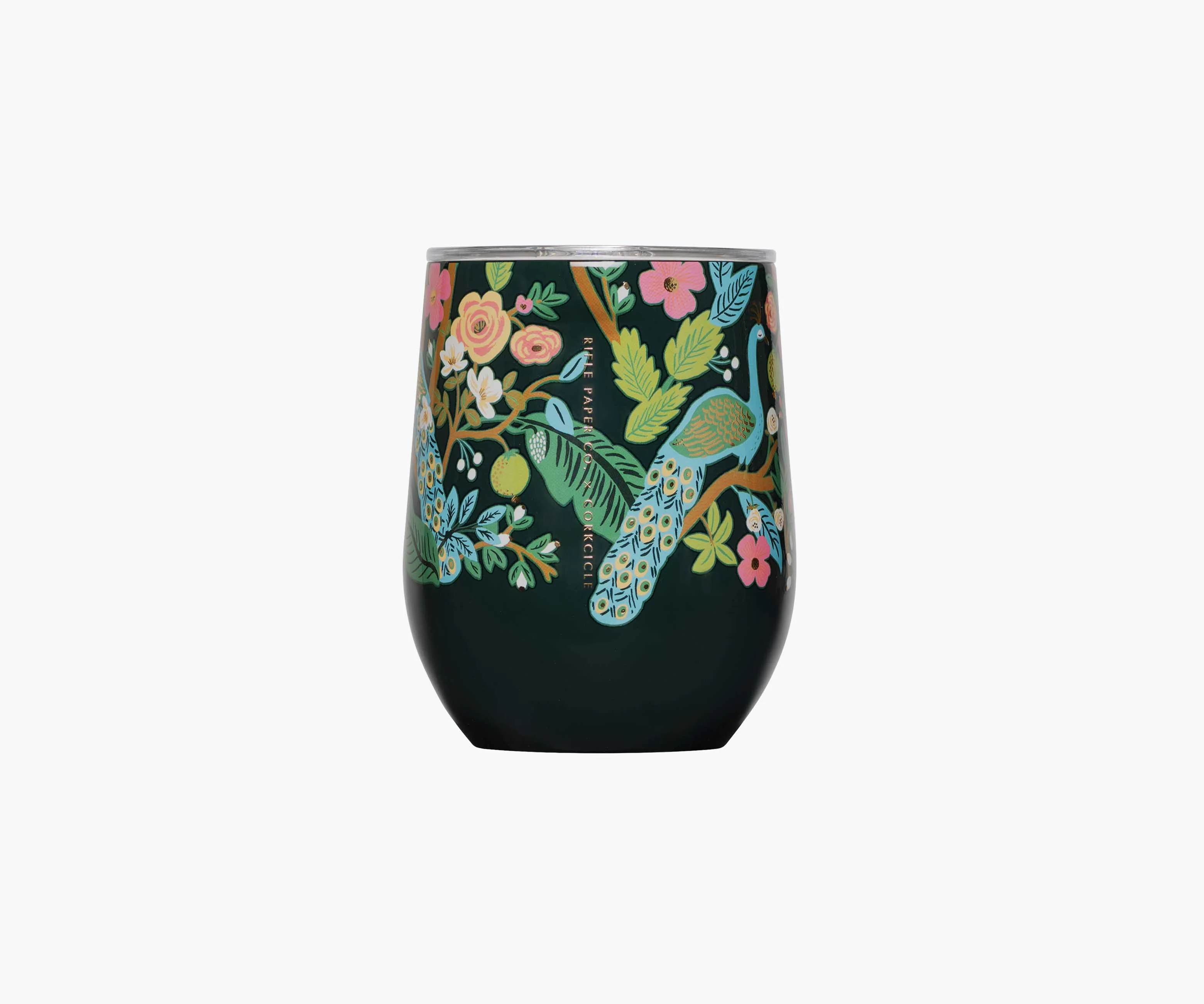 Stemless Wine Cup - Peacock - Image 2
