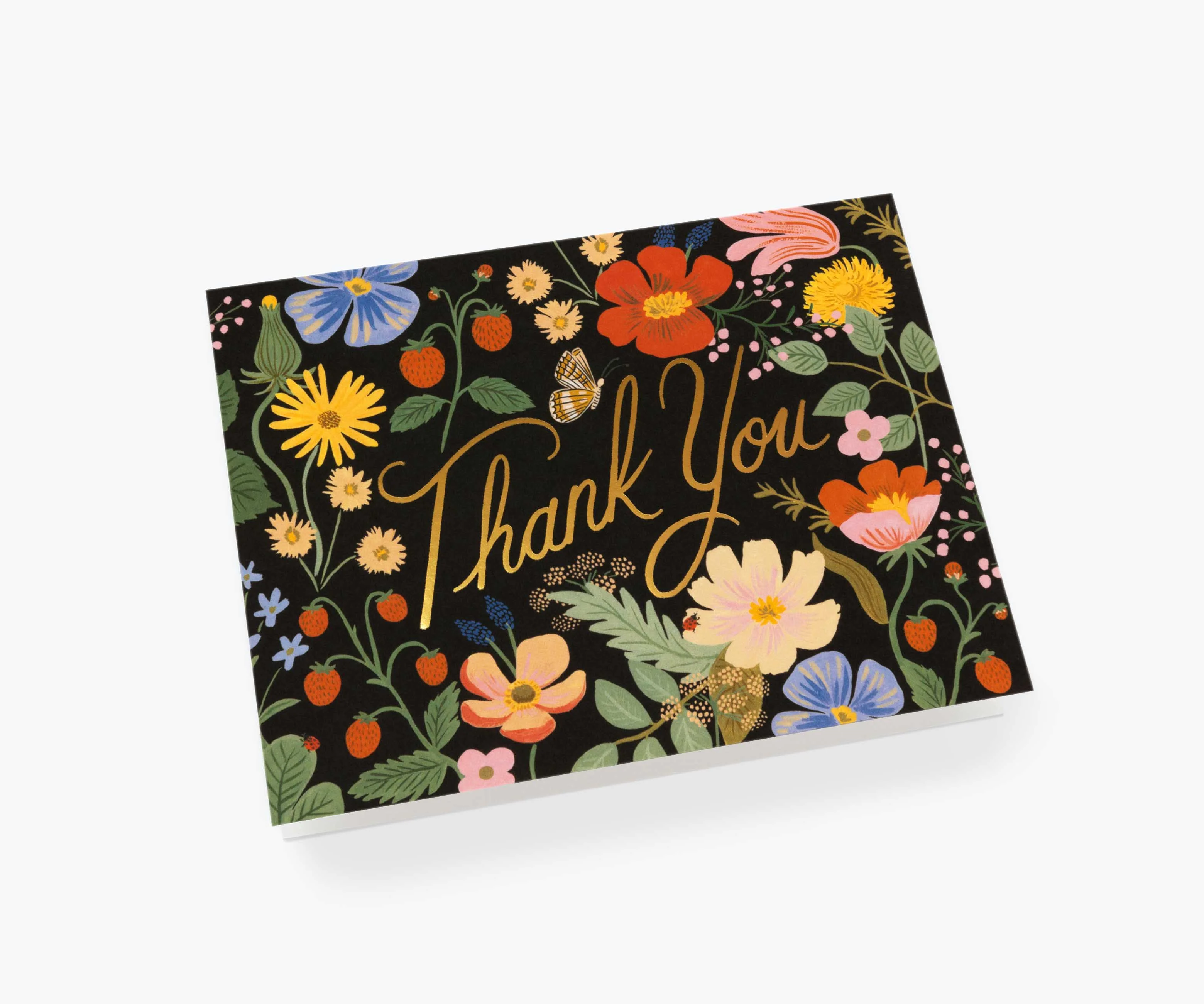 Strawberry Fields Thank You Card - Single Card - Image 2