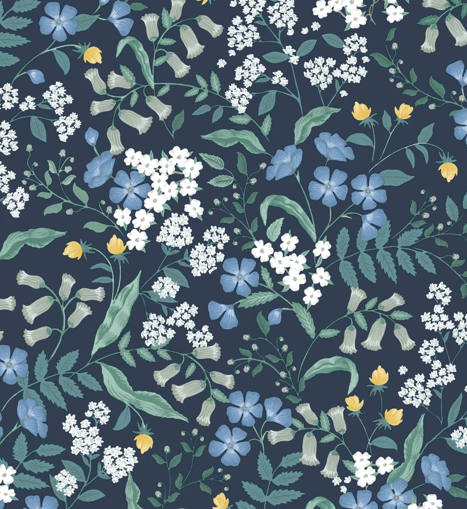 Sweetbrier Peel & Stick Wallpaper - Navy - Image 4