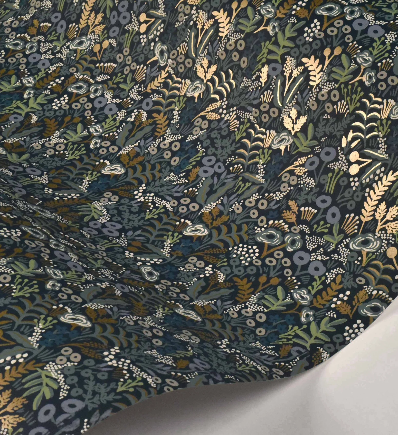 Tapestry Wallpaper - Indigo - Image 3