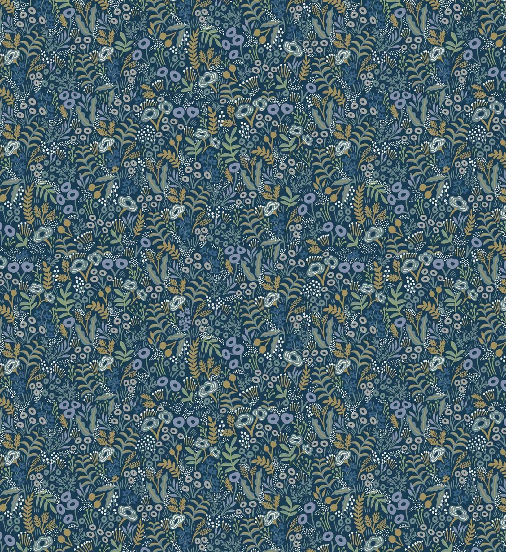 Tapestry Wallpaper - Indigo - Image 4