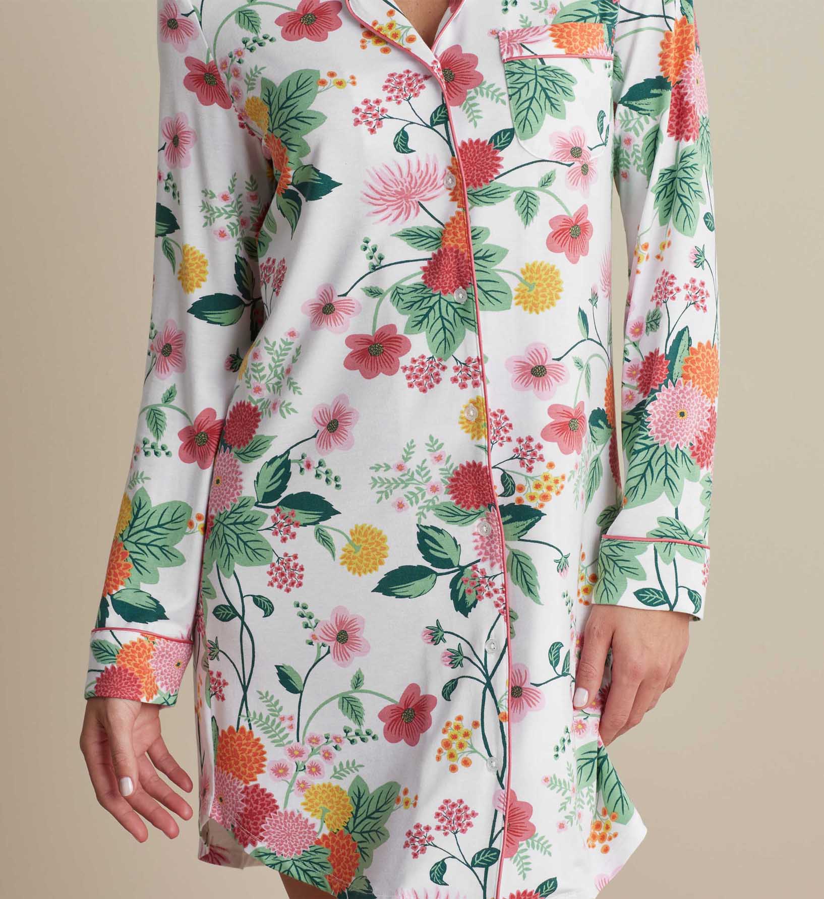 Tencel Modal Nightshirt - Dahlia - Image 2