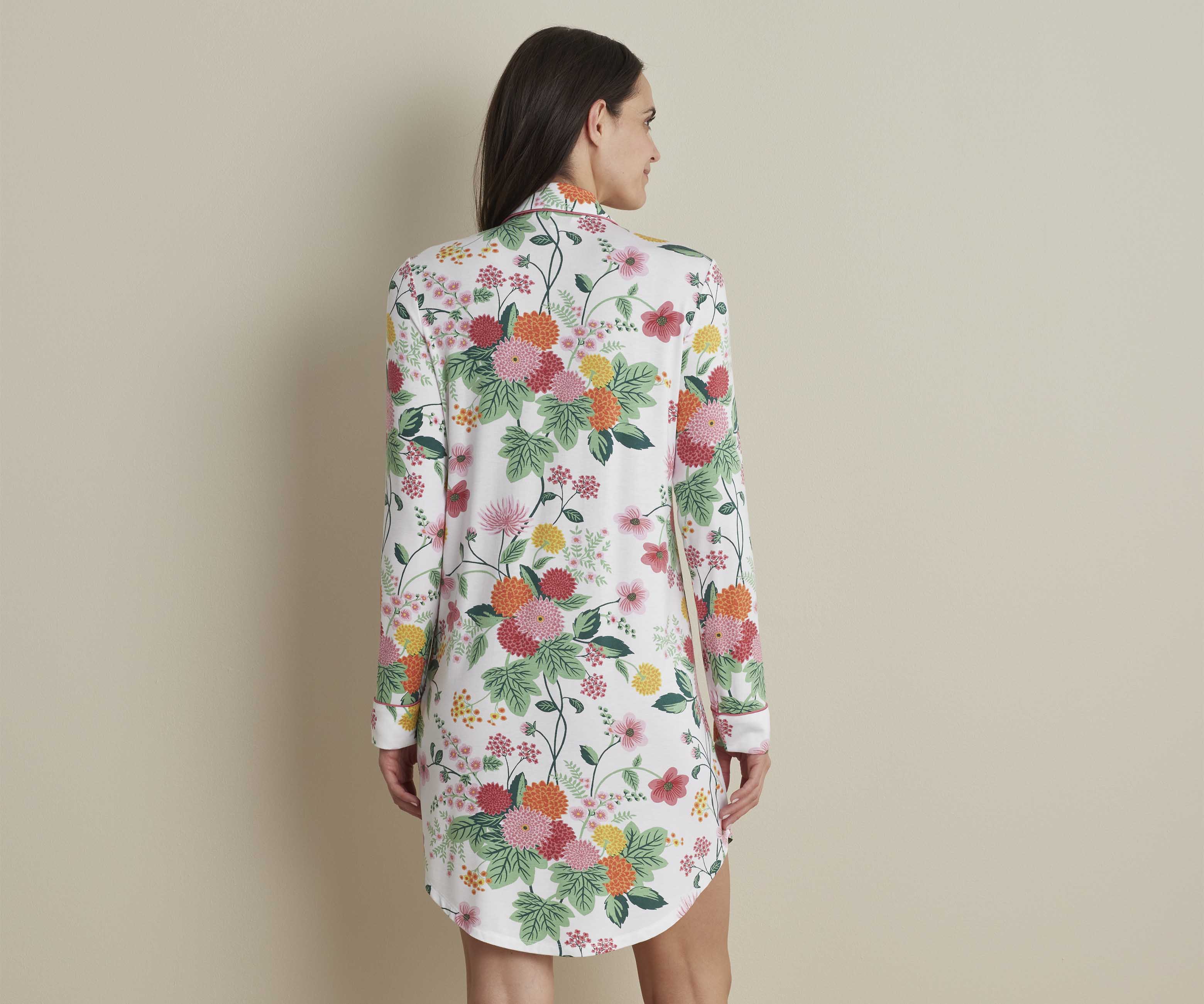 Tencel Modal Nightshirt - Dahlia - Image 4