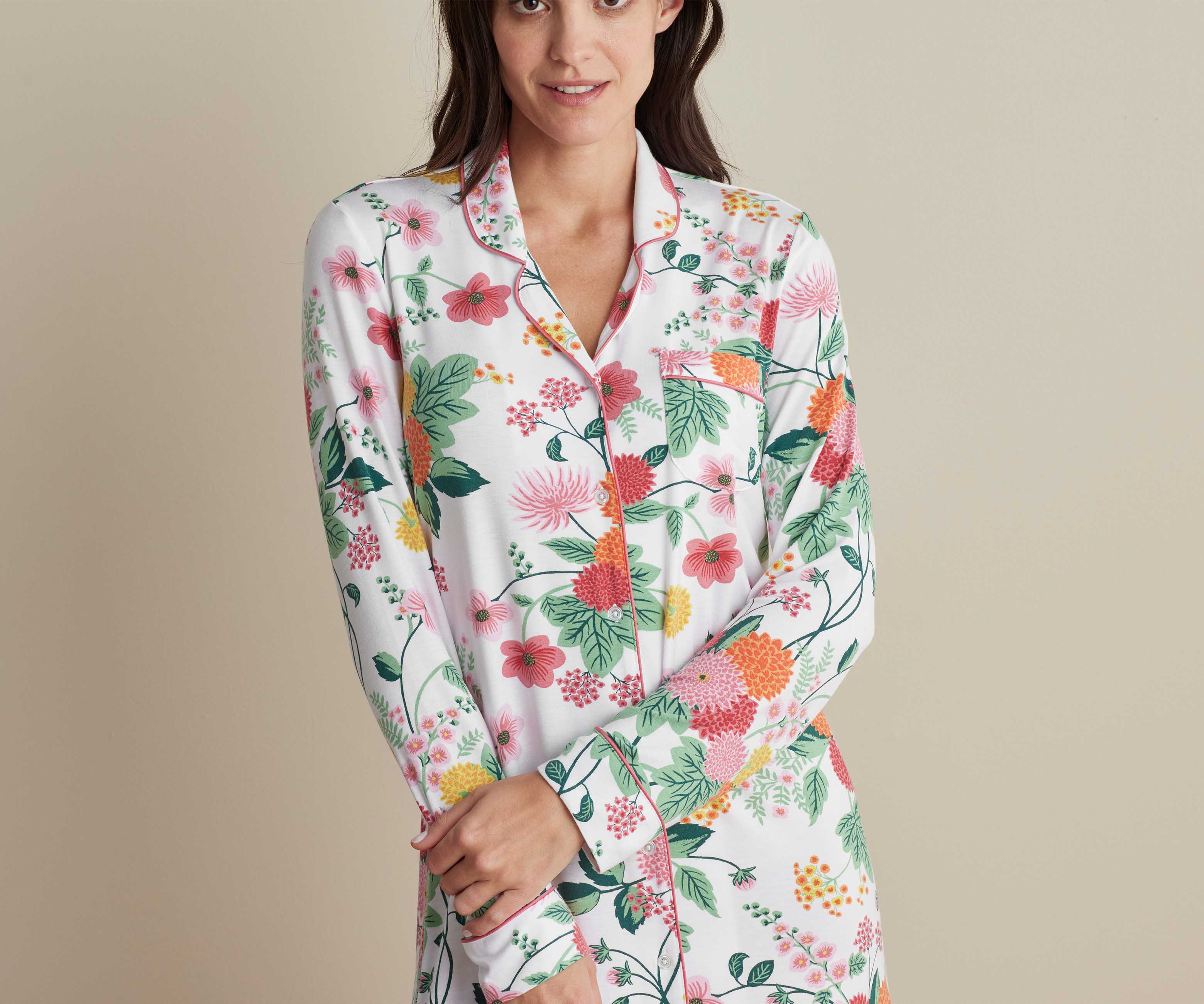 Tencel Modal Nightshirt - Dahlia - Image 5