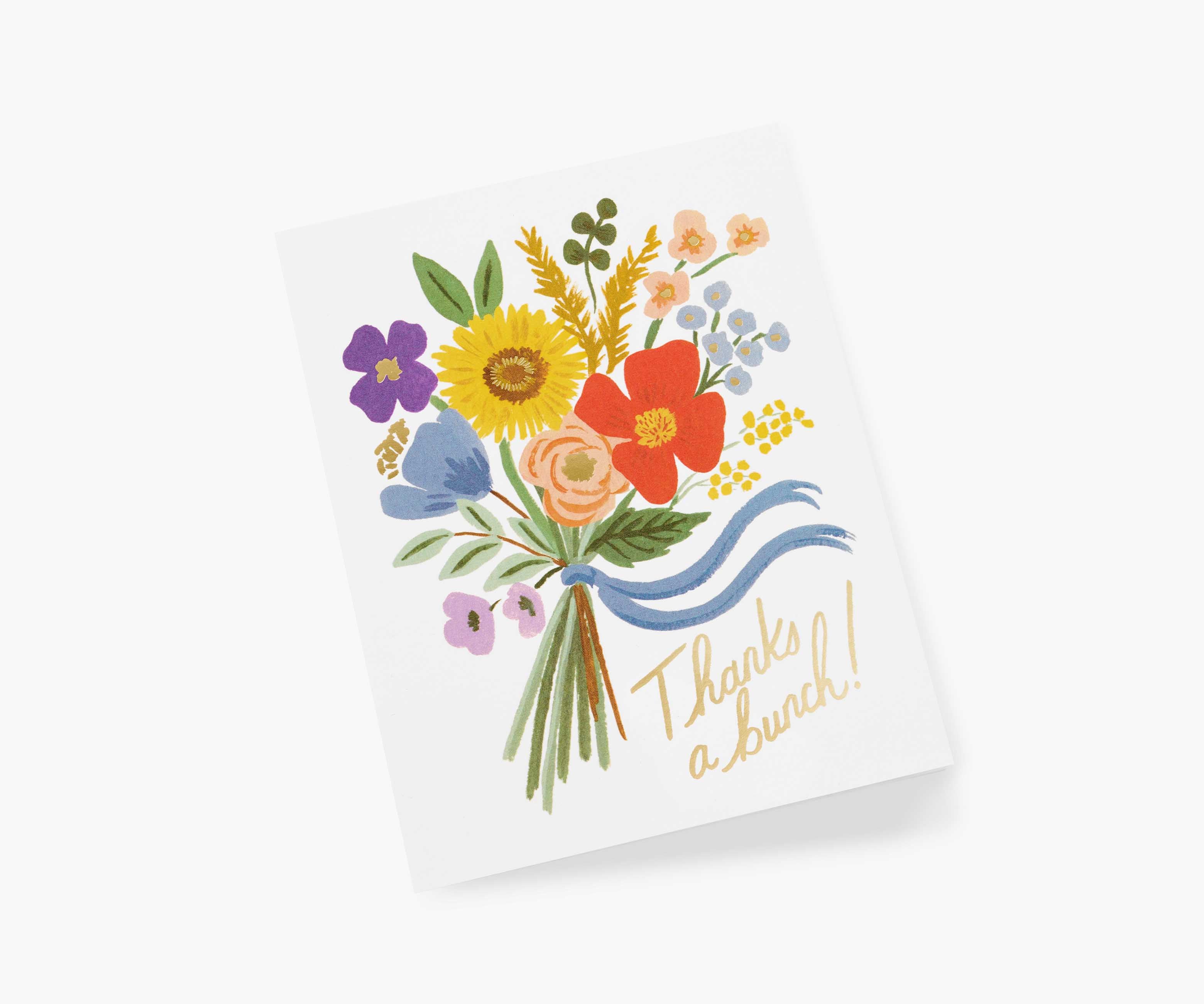 Thanks a Bunch Thank You Card - Single Card - Image 2