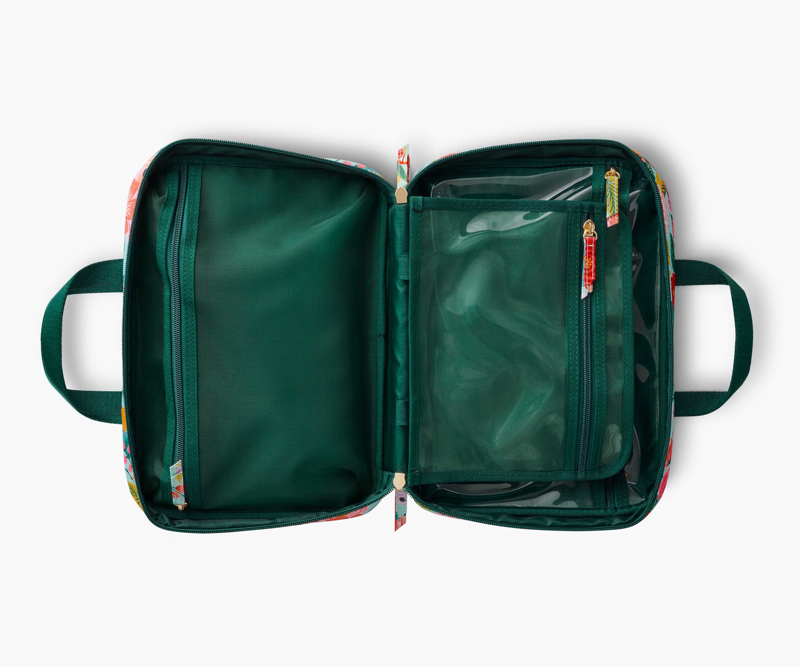 Travel Cosmetic Case - Garden Party - Image 4