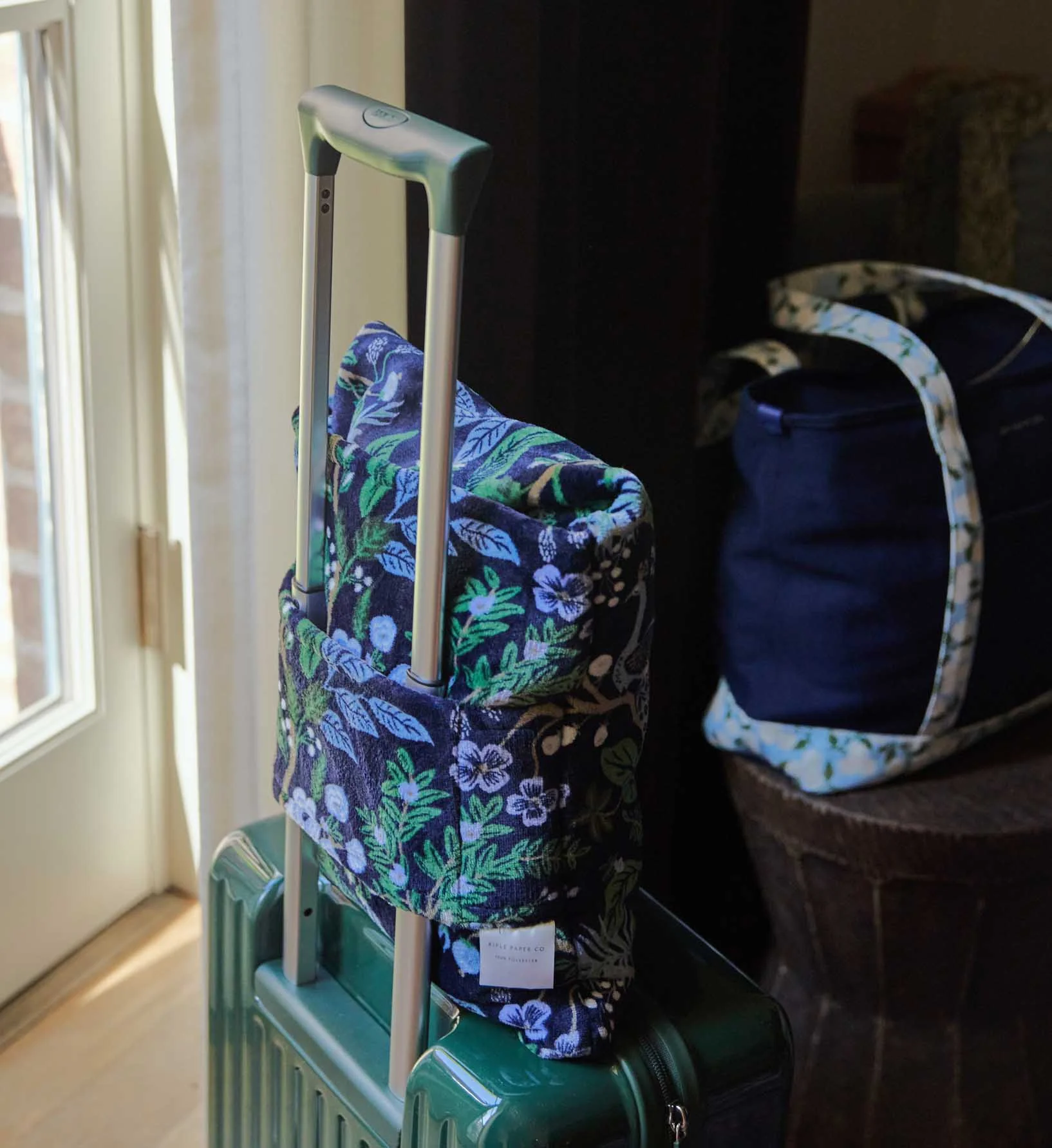 Travel Fleece Blanket - Peacock - Image 2