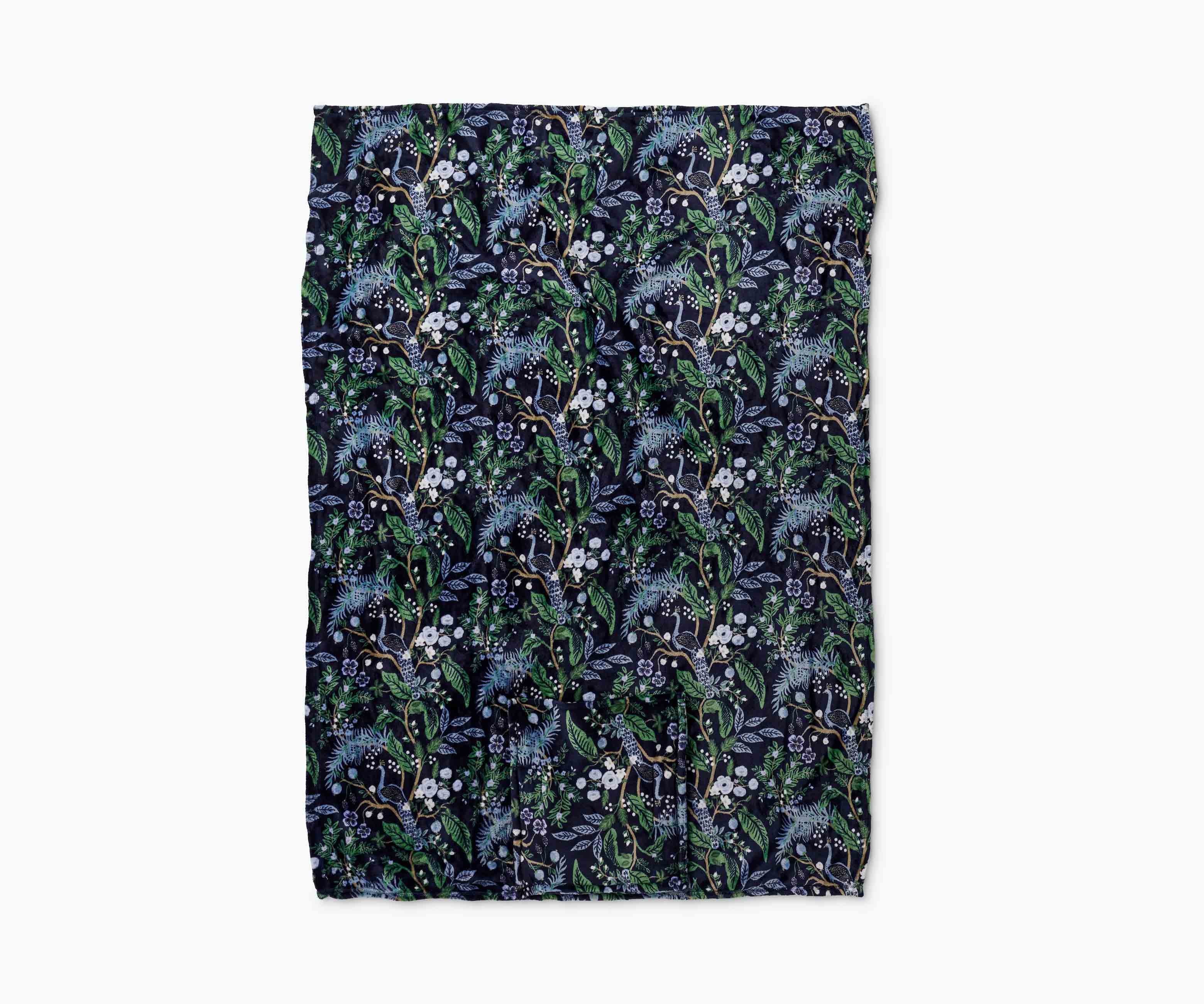 Travel Fleece Blanket - Peacock - Image 5