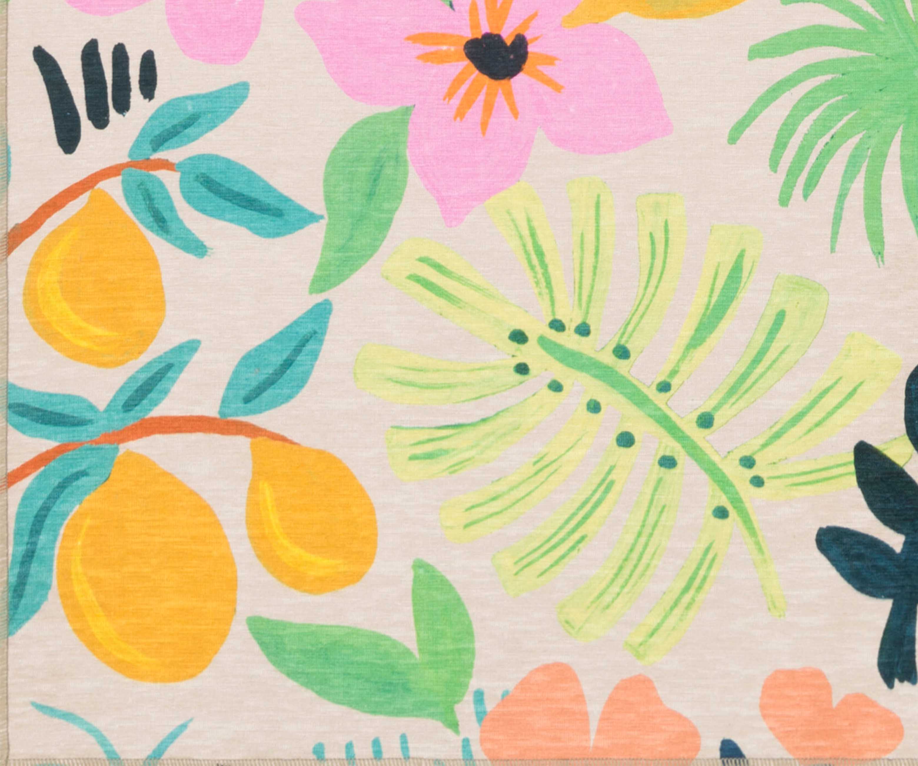 Veranda Terracotta Indoor/Outdoor Rug - Cream - Image 4