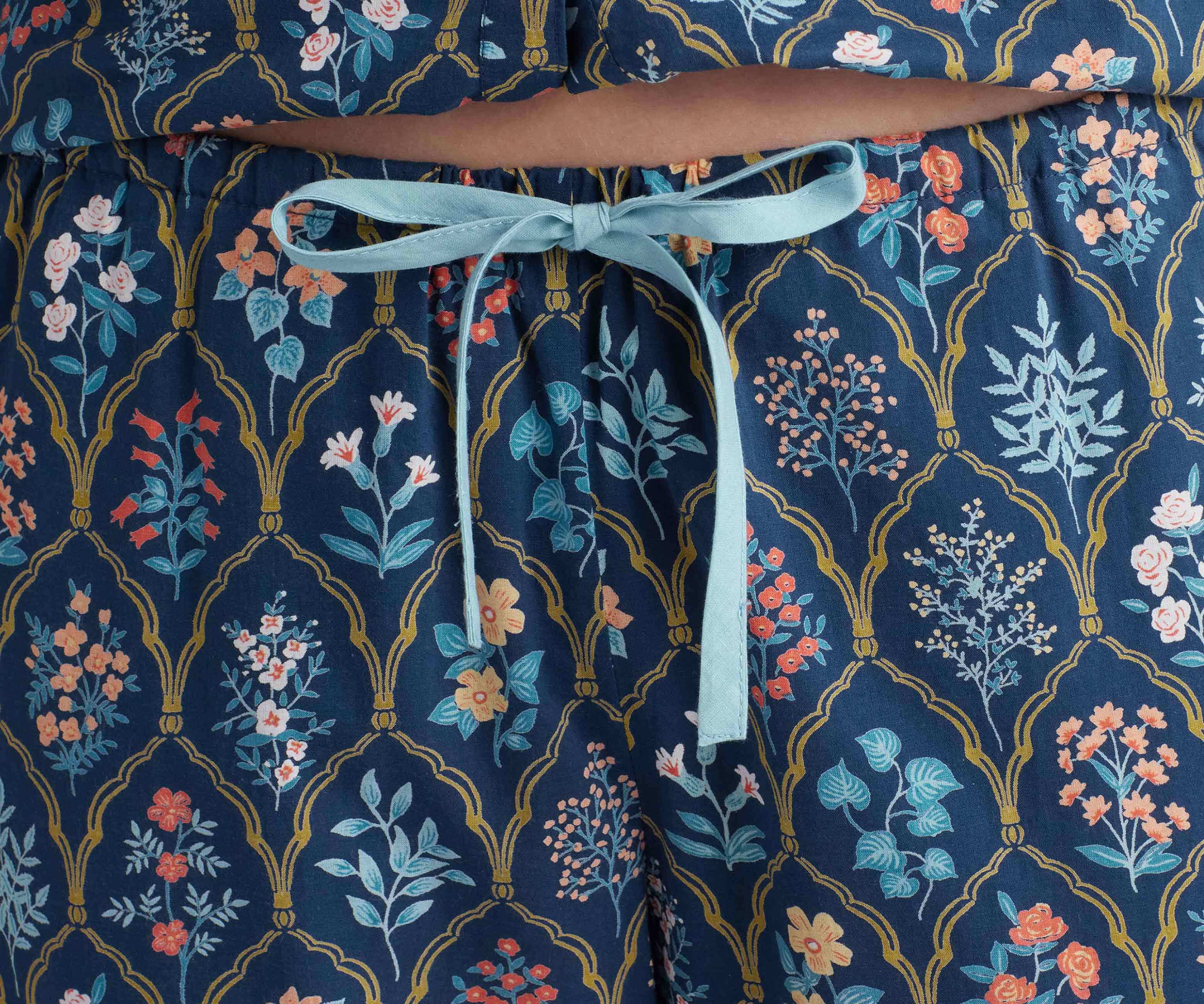 Voile Button Front Crop Set - Hawthorne - Image 5