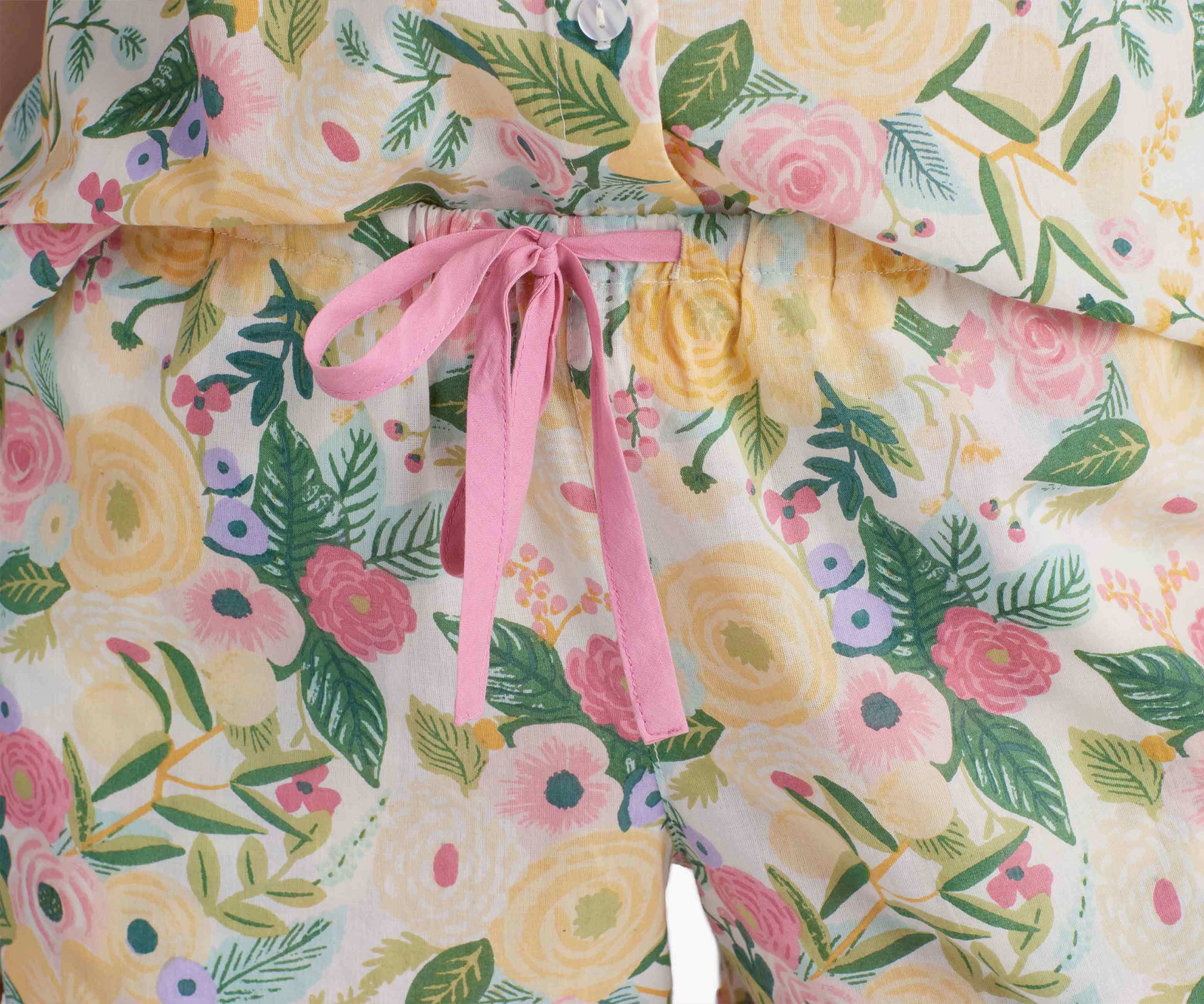 Voile Button Front Short Set - Garden Party - Image 5
