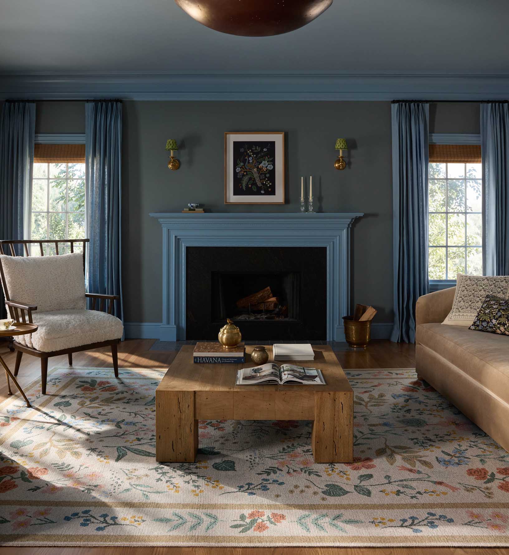 Wildwood Printed Rug - Wildwood Cream - Image 2