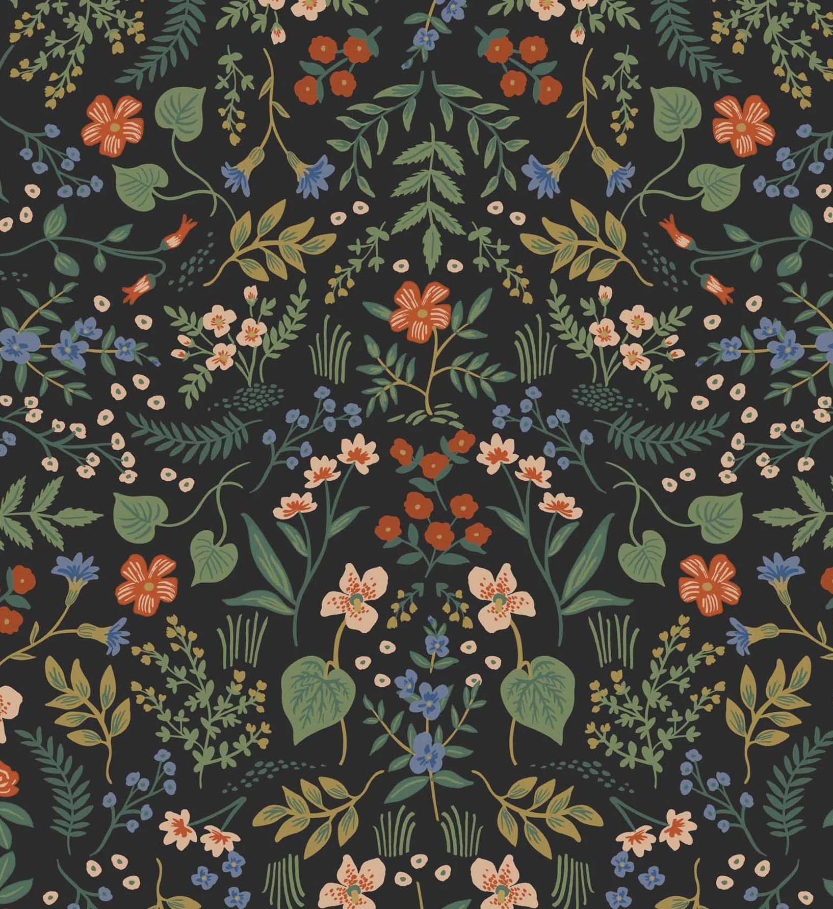 Wildwood Wallpaper - Black Multi - Image 4