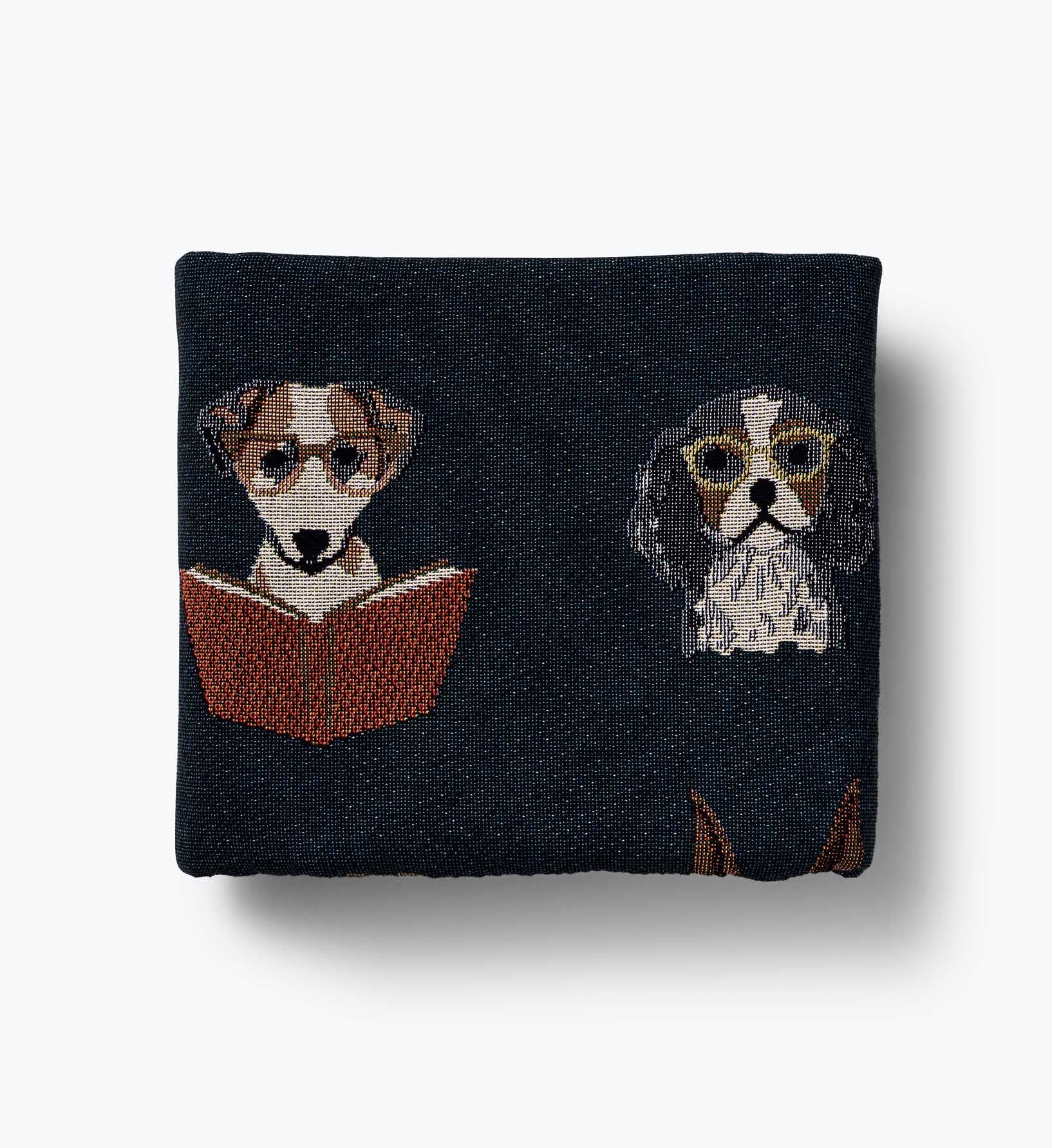 Woven Blanket - Studious Dogs - Image 4