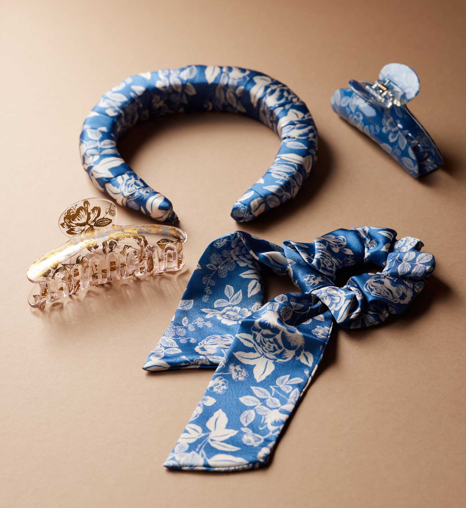 Wrapped Headband - English Rose - Image 2