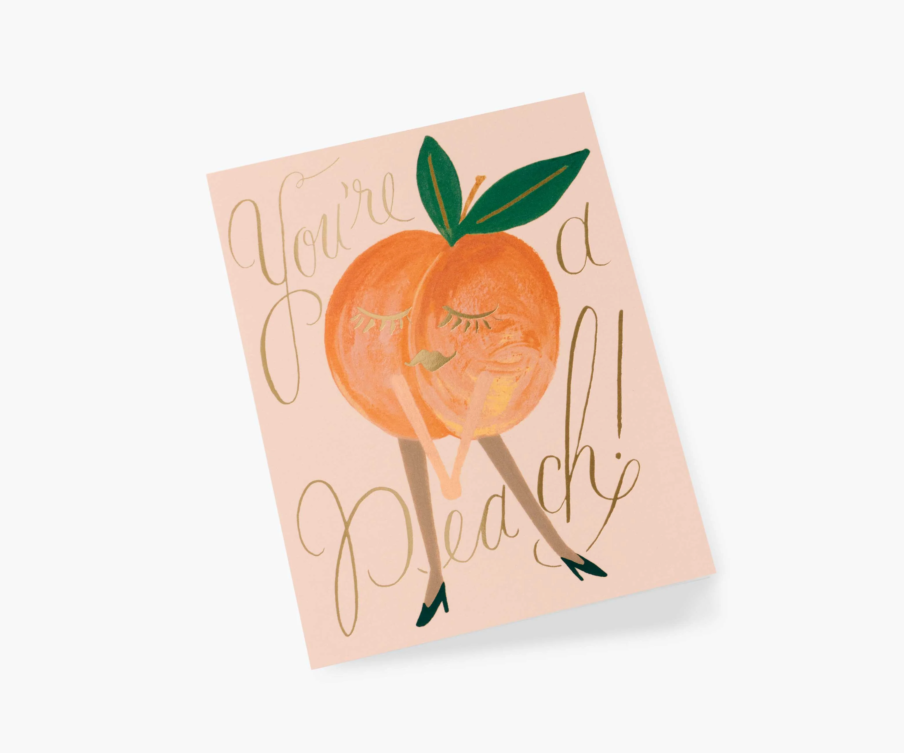 You're a Peach Love & Friendship Card - Single Card - Image 2